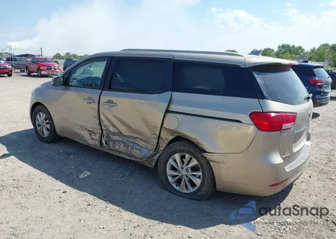 2015 Kia Sedona Lx из США, поврежденный, VIN KNDMB5C18F6032049